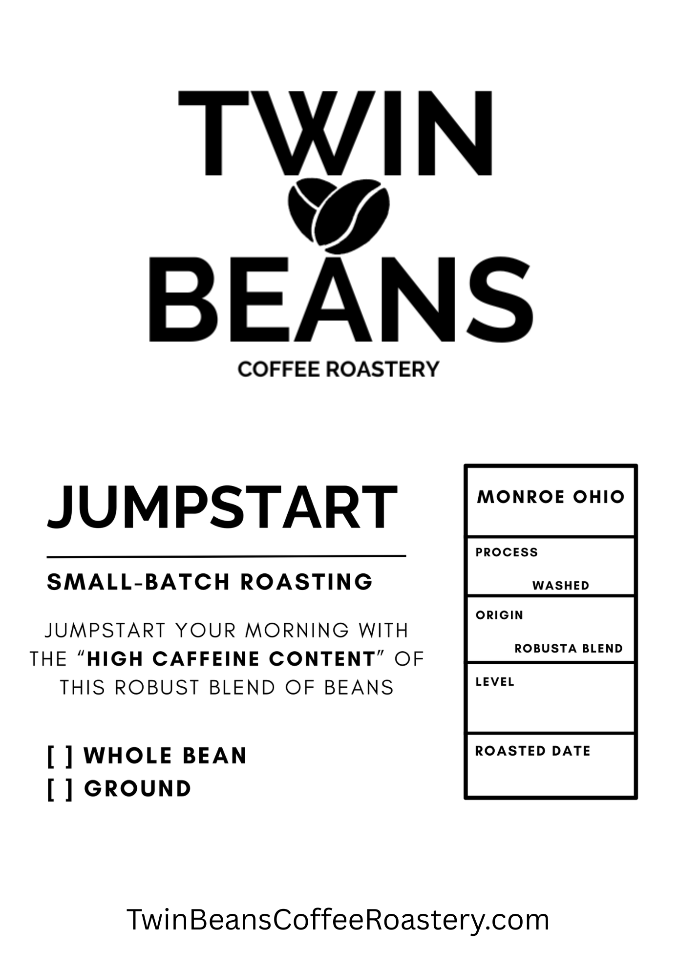 JUMPSTART ( !HIGH CAFFEINE CONTENT! )