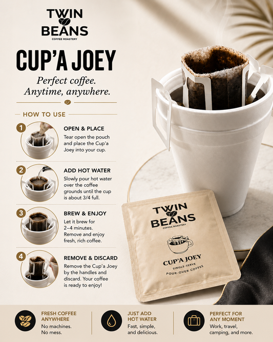 Cup’a Joey – Single Serve Pour Over Box (20 Pack)